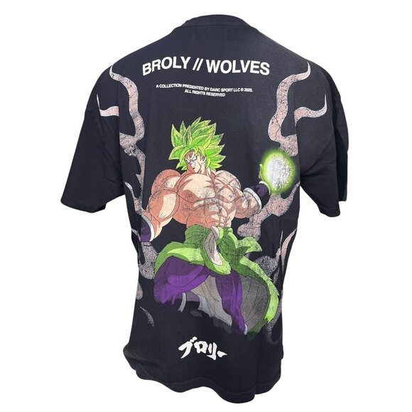 Darc Sport‎ X BROLY Our Reason Premium Oversized Tee in Nightshade MED LG XL DBZ - Picture 1 of 6